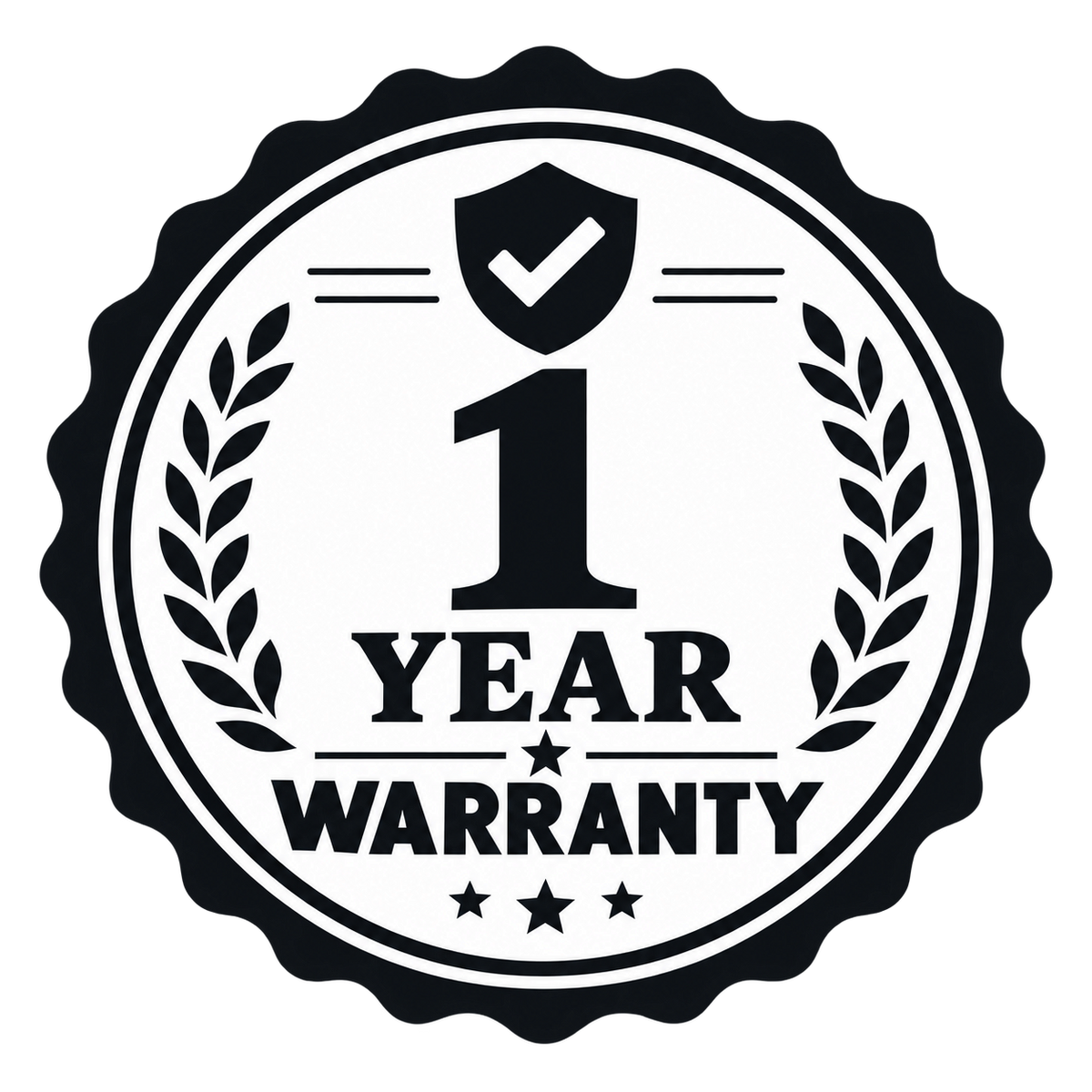 1 Year Warranty