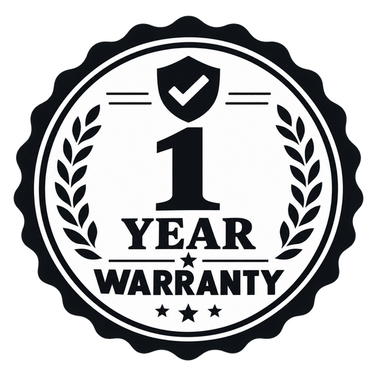 1 Year Warranty