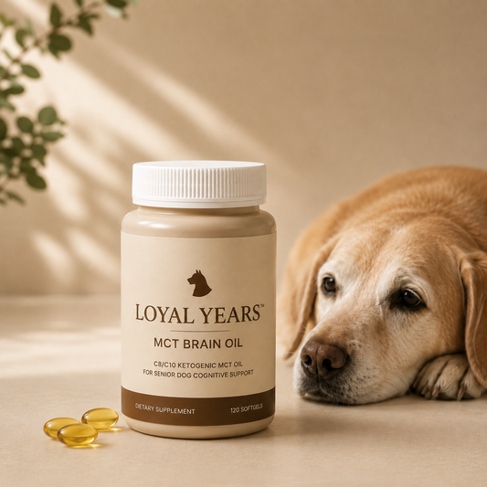 Loyal Years - MCT Cognitive Support Oil for Senior Dogs